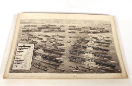 '93 Fleet Support Ships', original artwork by Lesl