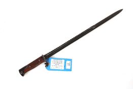 A German Mauser model 1898 2nd Patt. sawback N.C.O