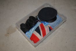 One man's R.A.F. uniforms etc. dating to the mid 1950's, including battle dress, dress jacket, Great