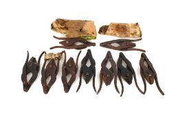 Eleven pairs of WWII dated wire cutters (reputedly