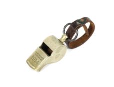 A WWI whistle by J. Hudson & Co. Birmingham dated