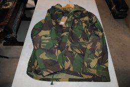 A Gortex British D.P.M. waterproof jacket and trou