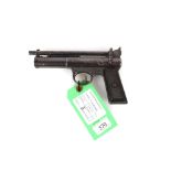 A Webley Senior (first model) air pistol Ser.No. S