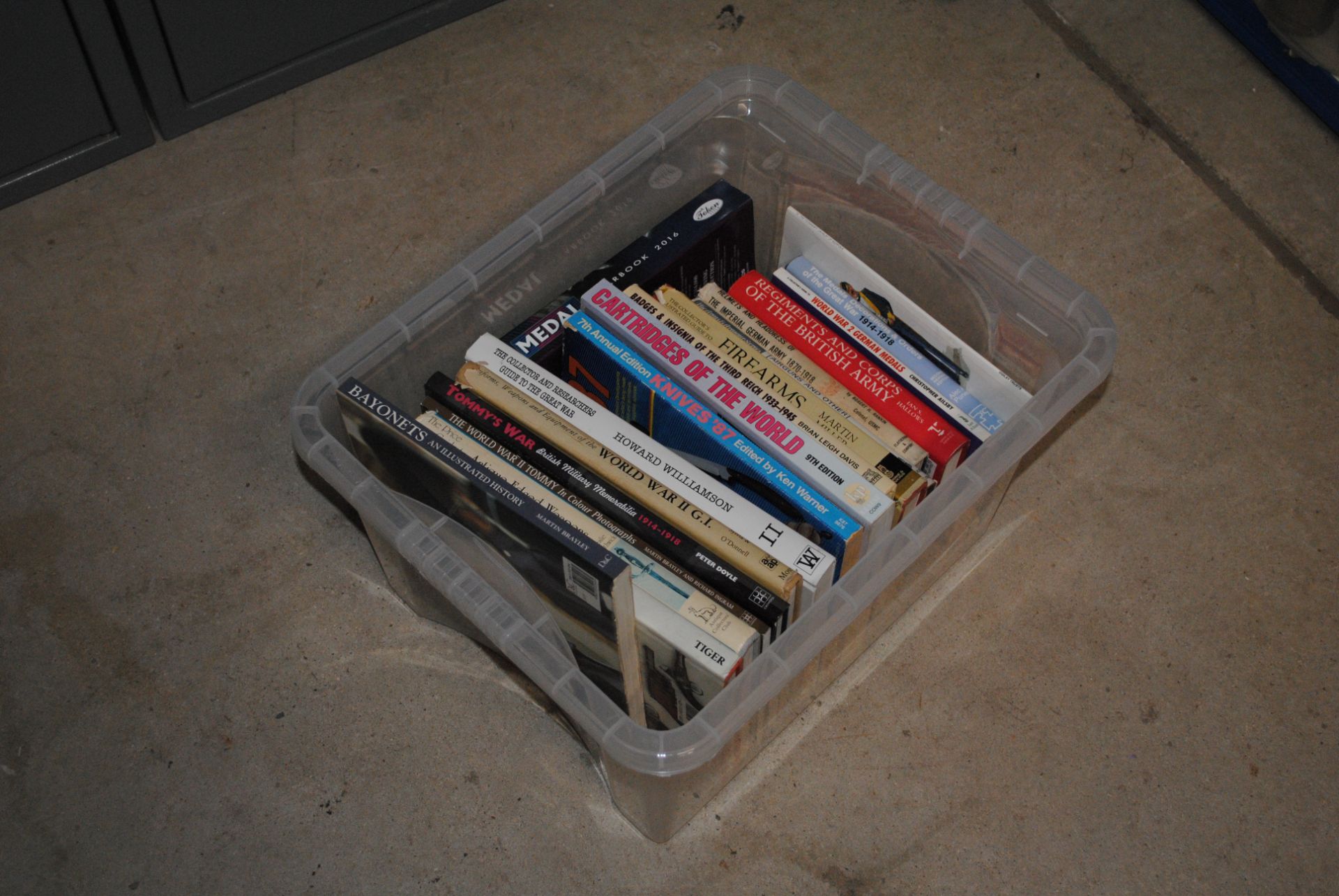 A quantity of military related books