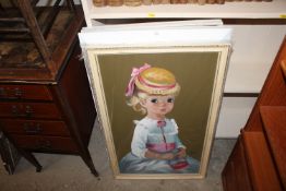 Four Audrey Dallas-Simpson oil studies entitled, '