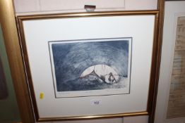 Shirley Morris pencil signed artist's proof