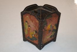 A Huntley & Palmers biscuit tin in the Oriental ma