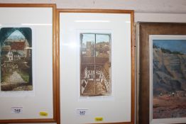 Glynn Thomas artist's proof 'Ancient House South'