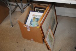 A collection of various limited edition prints, de