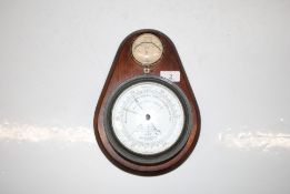A Negretti & Zambra fisherman's aneroid barometer