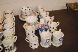 A collection of Emma Bridgewater pottery to includ