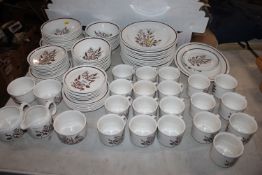 A quantity of J & G Meakin 'Country Lane' tea and