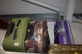 Three suitcases