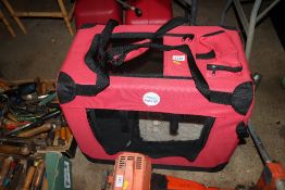 A Huggle pet/dog crate