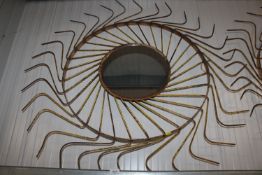 A thresher wheel design mirror