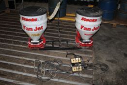 Stocks Fanjet Twin slug pelleters. With control and wiring.