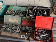 Various part socket sets.