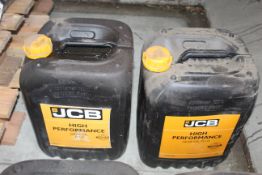 2x JCB High Performance Gear Oil Plus (sealed).