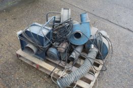 Quantity of grain fans.