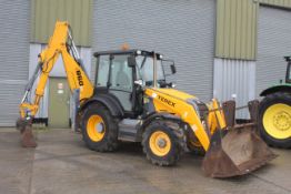 Terex 860SX 4WD backhoe loader. Registration WX11 ENP. Date of first registration 18/07/2011. 2,