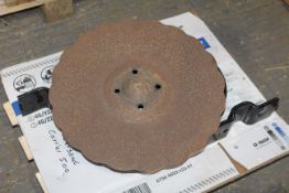 Vaderstad Carrier sprung leg and disc.