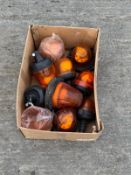 Box of flashing lights.