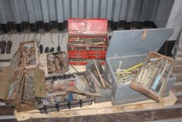 Pallet containing large quantity of tools including various insulated spanners etc.