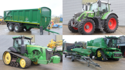 Timed Online Dispersal Auction of John Deere and Fendt Tractors, John Deere Combine, Sprayer, Loader, Modern Cultivation Equipment and Spares