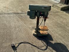 Bench top pillar drill.