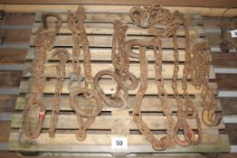Various tow chains etc.