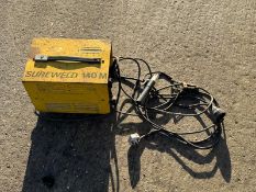 Sureweld 140M arc welder.