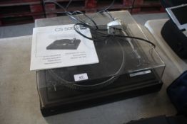 Dual CS505-2 belt driven turntable.