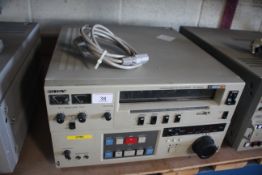 Sony VO-9800P video cassette recorder.