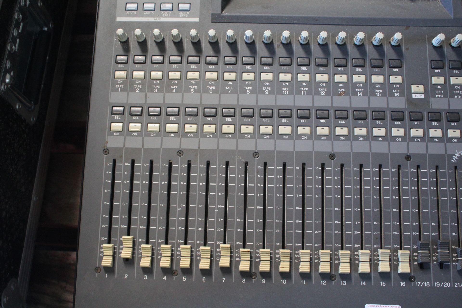 Yamaha 02R digital recording console. - Image 3 of 5
