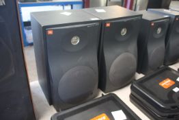 2x JBL Monitor 4208 8ohm 75W loudspeakers.