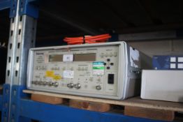 Tektronix SJ300E jitter and wander analyser.