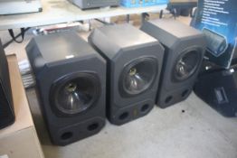 3x Tannoy System 1200 loudspeakers.