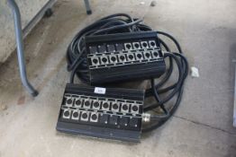 Van Damme 12 port XLR stagebox.