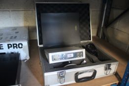 Gefen 4x1 HD switcher with audio decoder contained with a flight case.