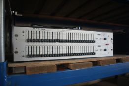 Klark Teknik DN360 graphic equaliser.