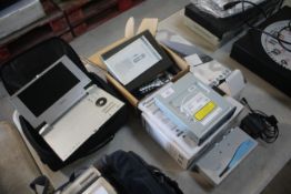 SLK 27824HSR 8 way signal booster (unused), Toshiba SD-P1880 portable DVD player (with carry