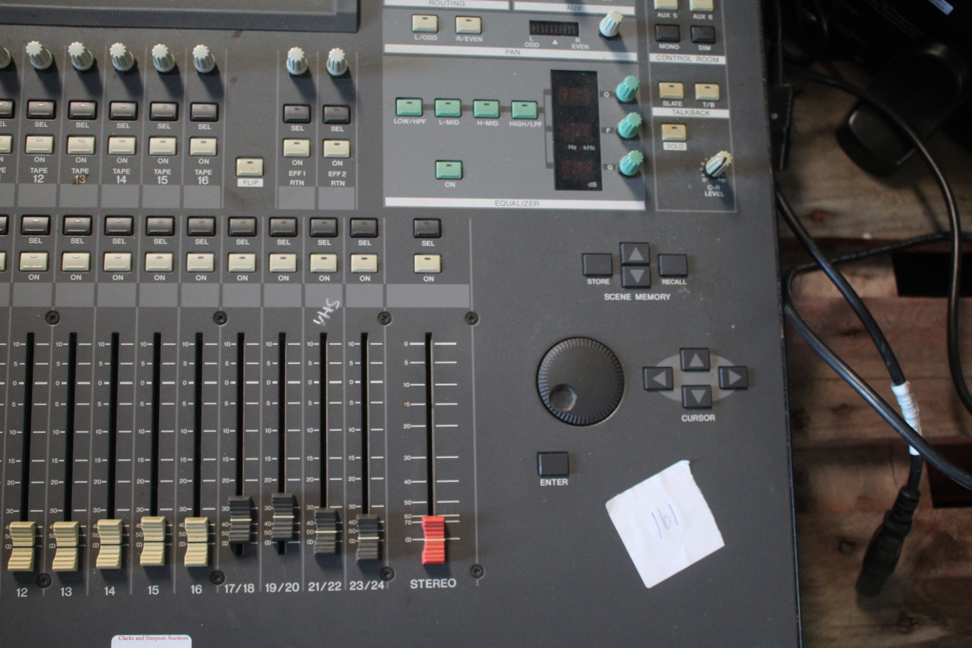 Yamaha 02R digital recording console. - Image 4 of 5