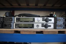 2x AKG DSR700 V2 digital stationary receivers.