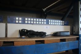 Network Viknix 32-PROS single bus control panel (with original box & instruction manual).