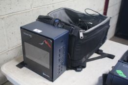 Newtek HD-4 TriCaster Mini with travel backpack case.