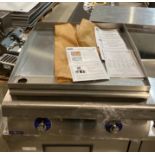 A commercial Bonnet Plancha grill (believed to be new and unused, cost approximately £4,500),
