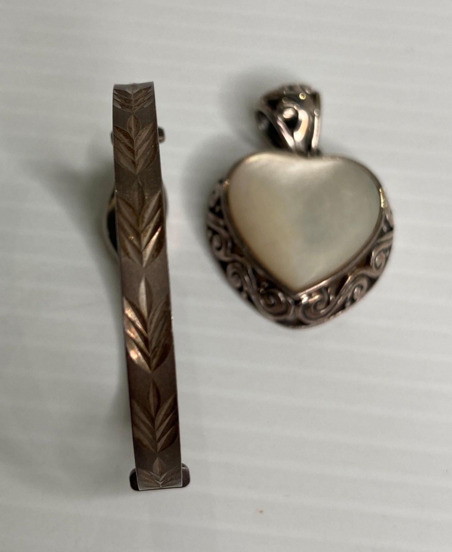 Contents to bag; nine assorted silver (. - Image 5 of 5