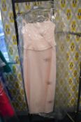 *Pale pink prom dress