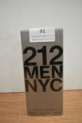 *Carolina Herrera 212 Men NYC Eau de Toilette 100ml (sealed packaging)