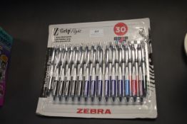 *Zebra Ballpoint Pen Set